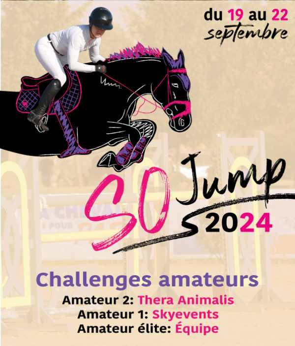 affiche cso création graphiste équestre