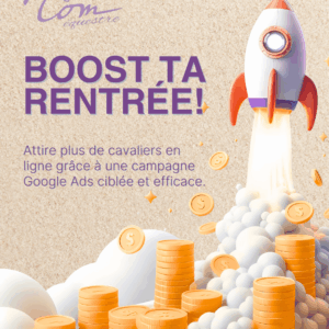 campagne ads sellerie en ligne équestre marketing