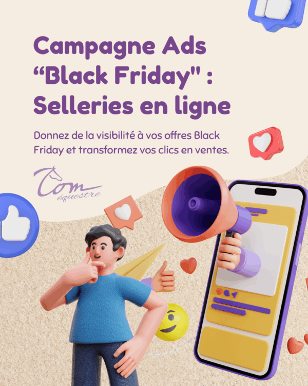 com équestre booster votre black week 2025 équestre
