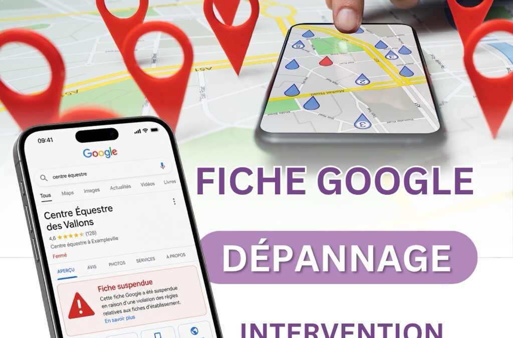 Fiche Google suspendue ou bloquée : que faire quand on est un professionnel équestre ?