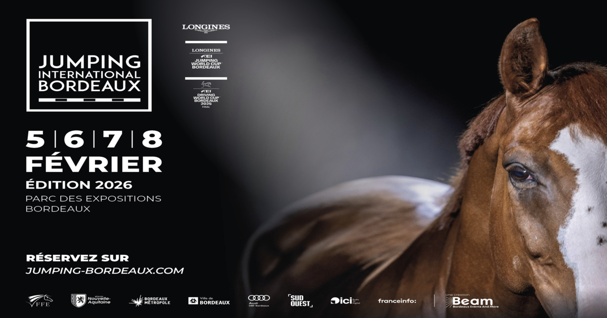 com'équestre au jumping de bordeaux